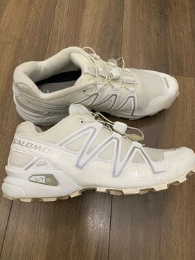 Salomon cross speed 3 White Trail Running Sneakers with Quicklace